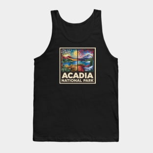 Acadia National Park Maine Spring and Fall Tank Top